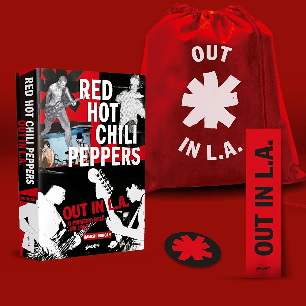 洋楽 Red Hot Chili Peppers out in l.a. Red Hot Chili Peppers: Out in LA (versão em português) - Edição