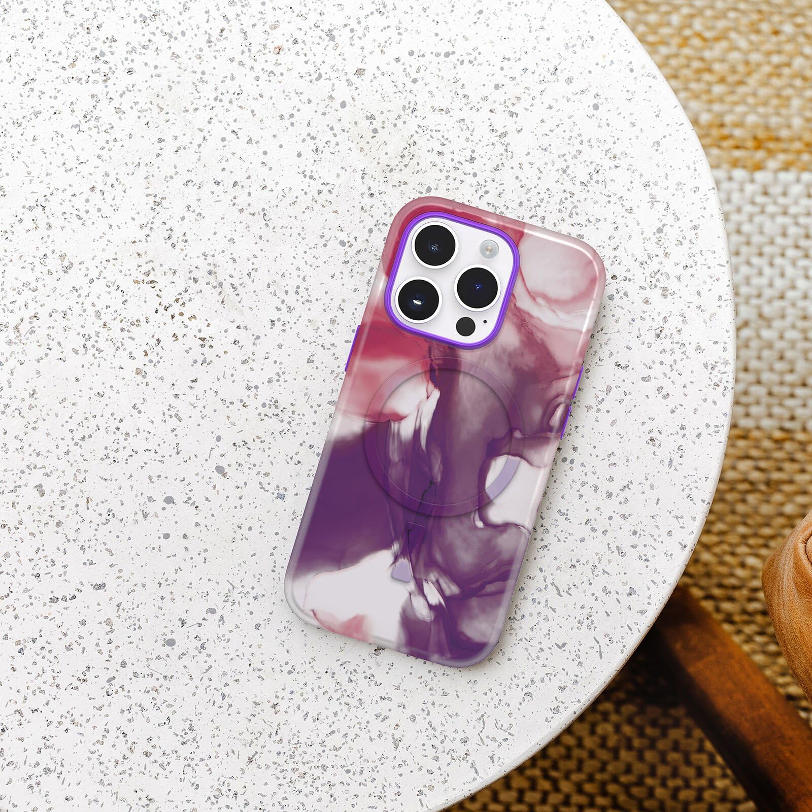 OtterBox Cover per iPhone 14 Pro Slim & Sturdy con MagSafe, resistente a shock e cadute; cover ultrasottile, protettiva, leggera, testata a norme anti caduta MIL-STD 810G, Agrias