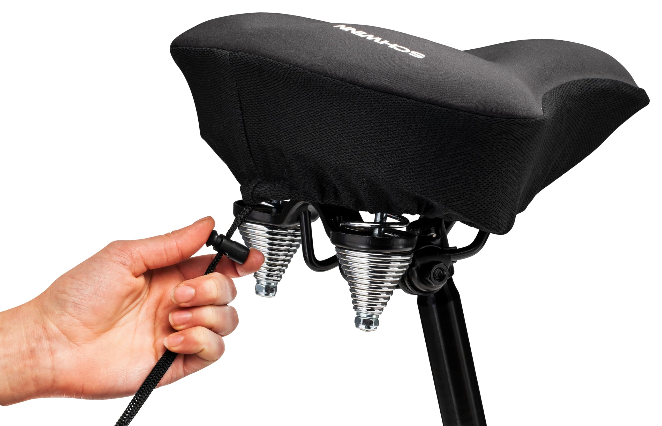 Amazon.com : Schwinn Comfort Bike Cruiser Seat Cover, Memory Foam Padding,  Fits Cruiser Bikes and Wider Saddles, 11.8\