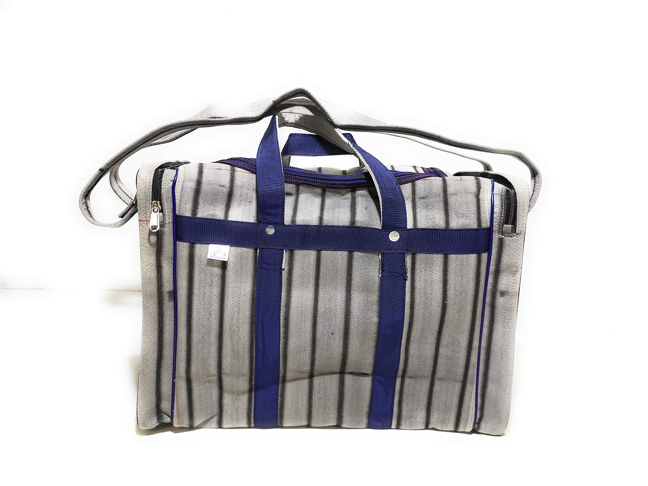 Washable Duffel Travelling (Unique) Bag 52 LTR with 2 Full Size Pocket,Large (Vulture Grey)-image-31