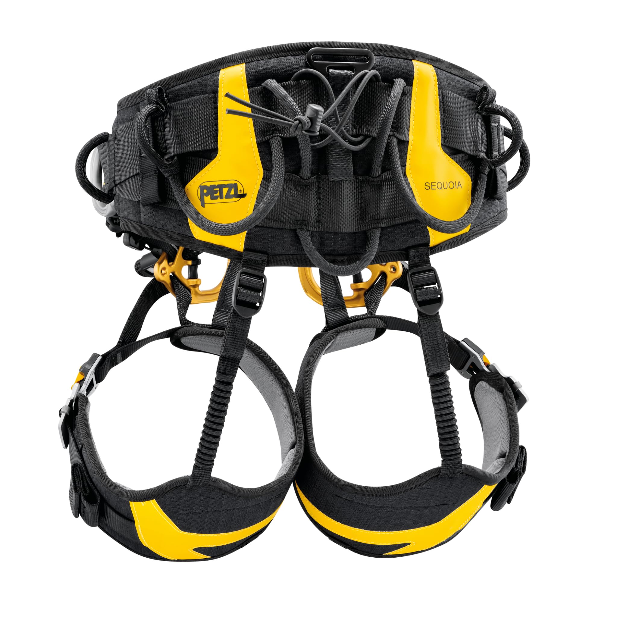 PETZL Sequoia Srt Tree Care uprząż do siedzenia, czarna/żółta, 0
