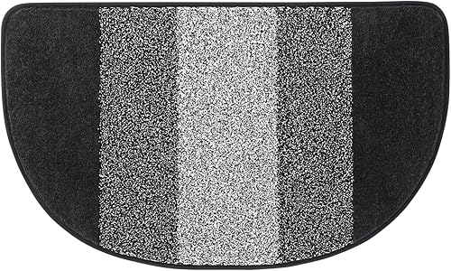 Miniatura 78 de Vaukki Tapete para puerta de entrada, antideslizante, absorbente, atrapador de lodo, tapete para el interior, tapete lavable para puerta de entrada