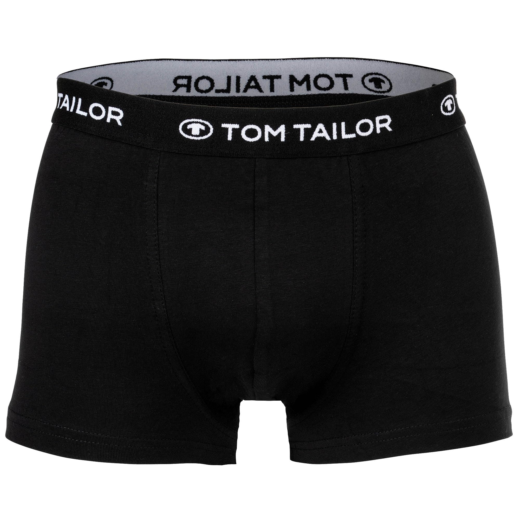 TOM TAILOR Boxer da uomo, confezione da 5 pezzi, biancheria intima in cotone con elastico, pantaloni a fianca/trunks con elastico in vita, comodi mutande da uomo, confezione multipla