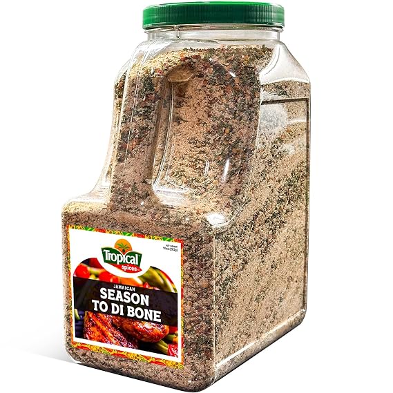 Tropical Spices Jamaican Style Complete Seasoning (10LB) - Freshly Ground Powder Made from Finest Natural Ingredients, All Purpose Seasoning and Spices for Cooking Anything, Gluten Free, Keto Friendly
