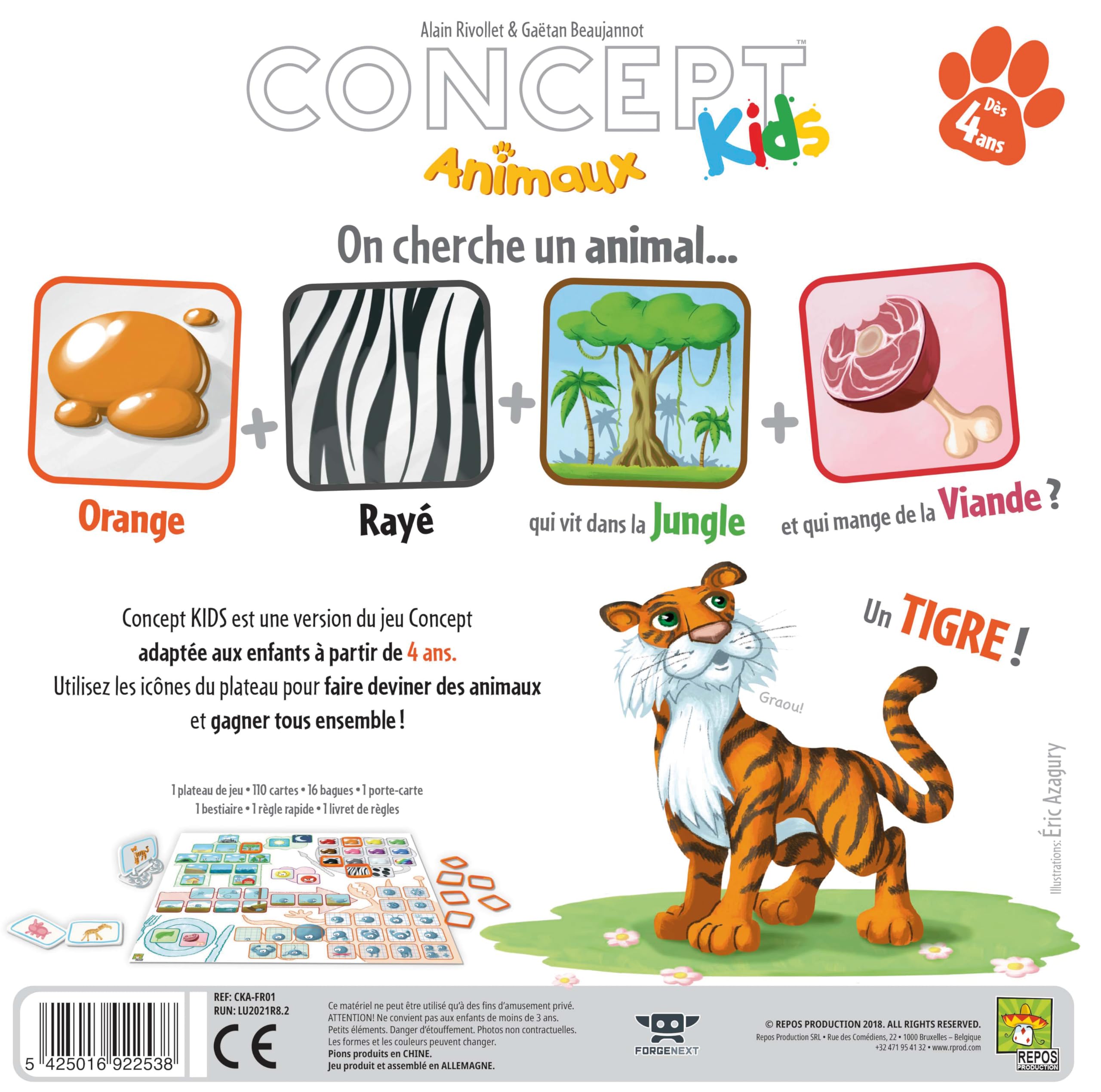 Asmodée-Concept Kids, CKA-FR01 - Gioco da bambino - versione francese
