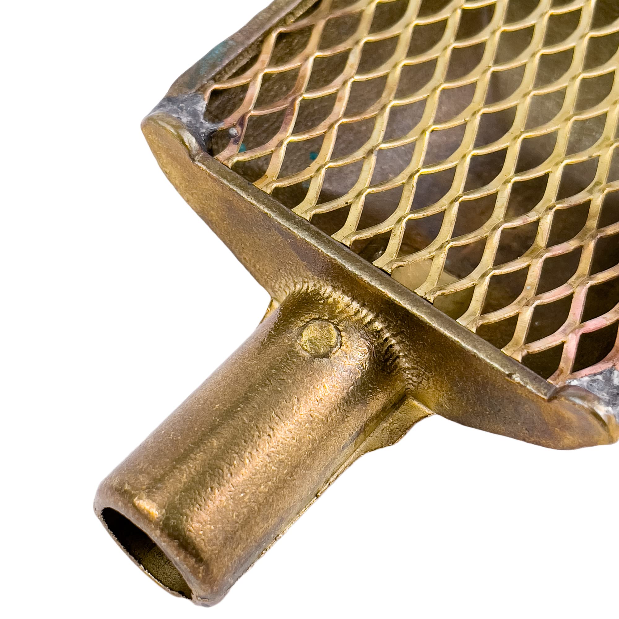 GATE14® Succhiarola Orizzontale in Ottone per Pompe di Sentina 97 x 23 mm Attacco Ø 16 mm