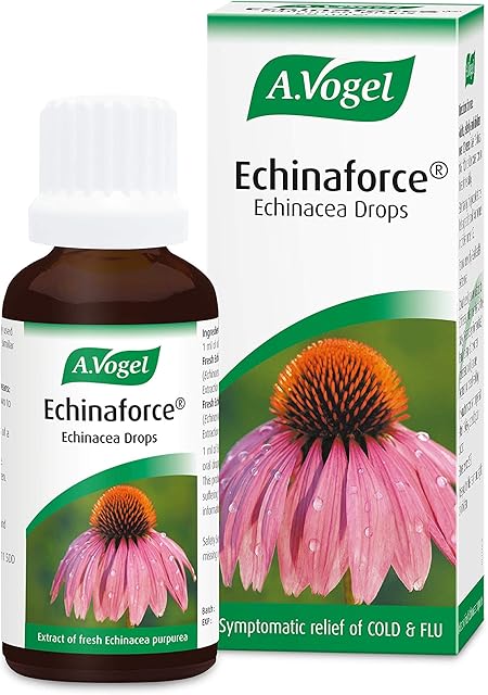A.Vogel Echinaforce Echinacea Drops | Relieves Cold & Flu Symptoms by Strengthening the Immune System | 50ml