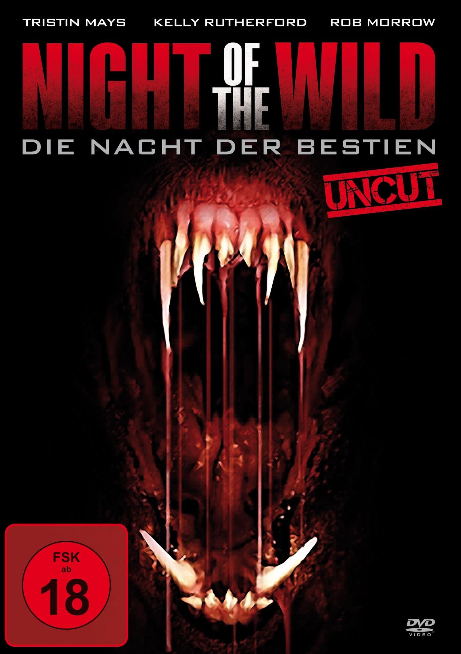 Night of the Wild DVD Uncut sin censura con máxima crudeza visual de importación