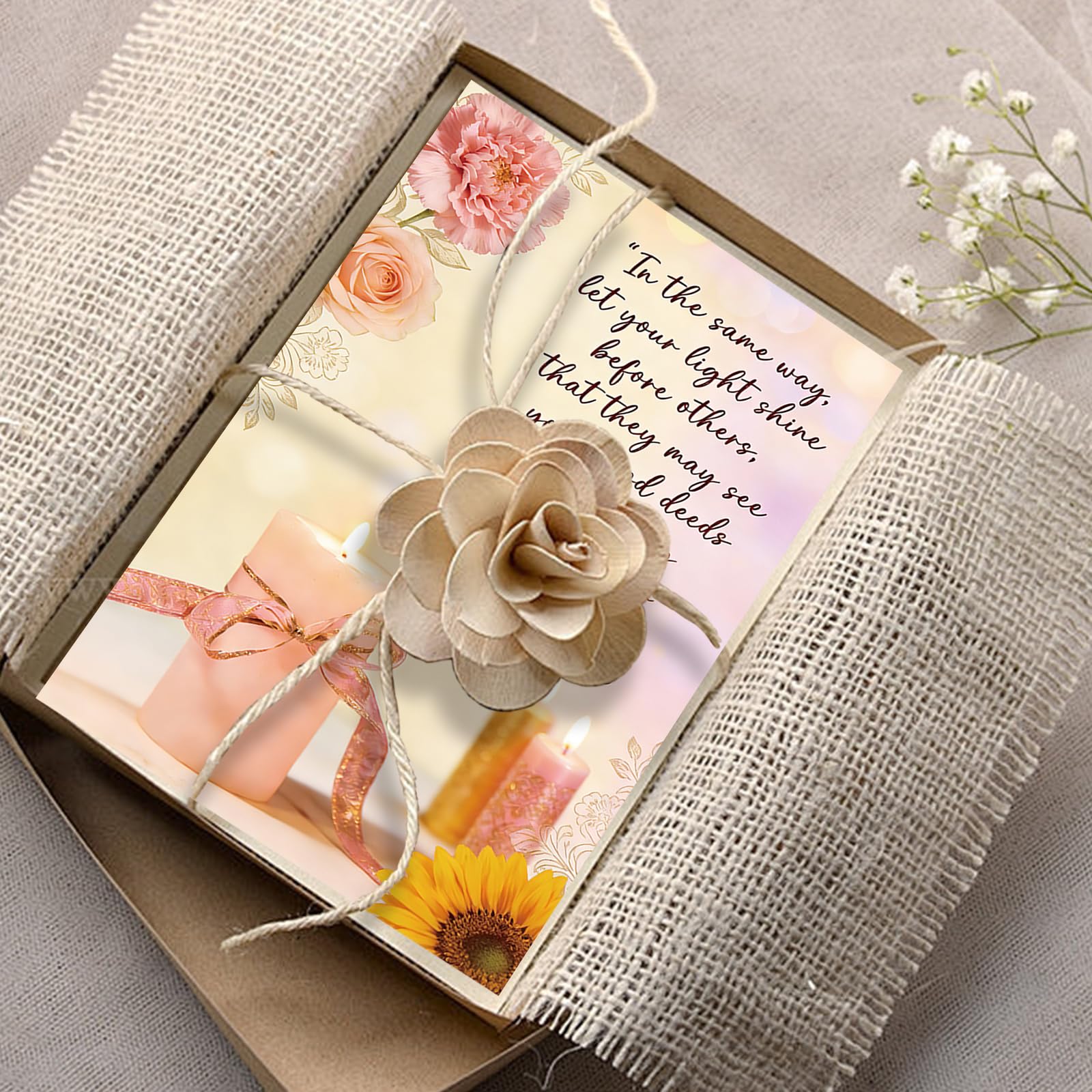 Christian Mother's Day Card for Grandma or Mom, Mother's Day Greeting Card with Bible Verse, Mother's Day Gift from Children