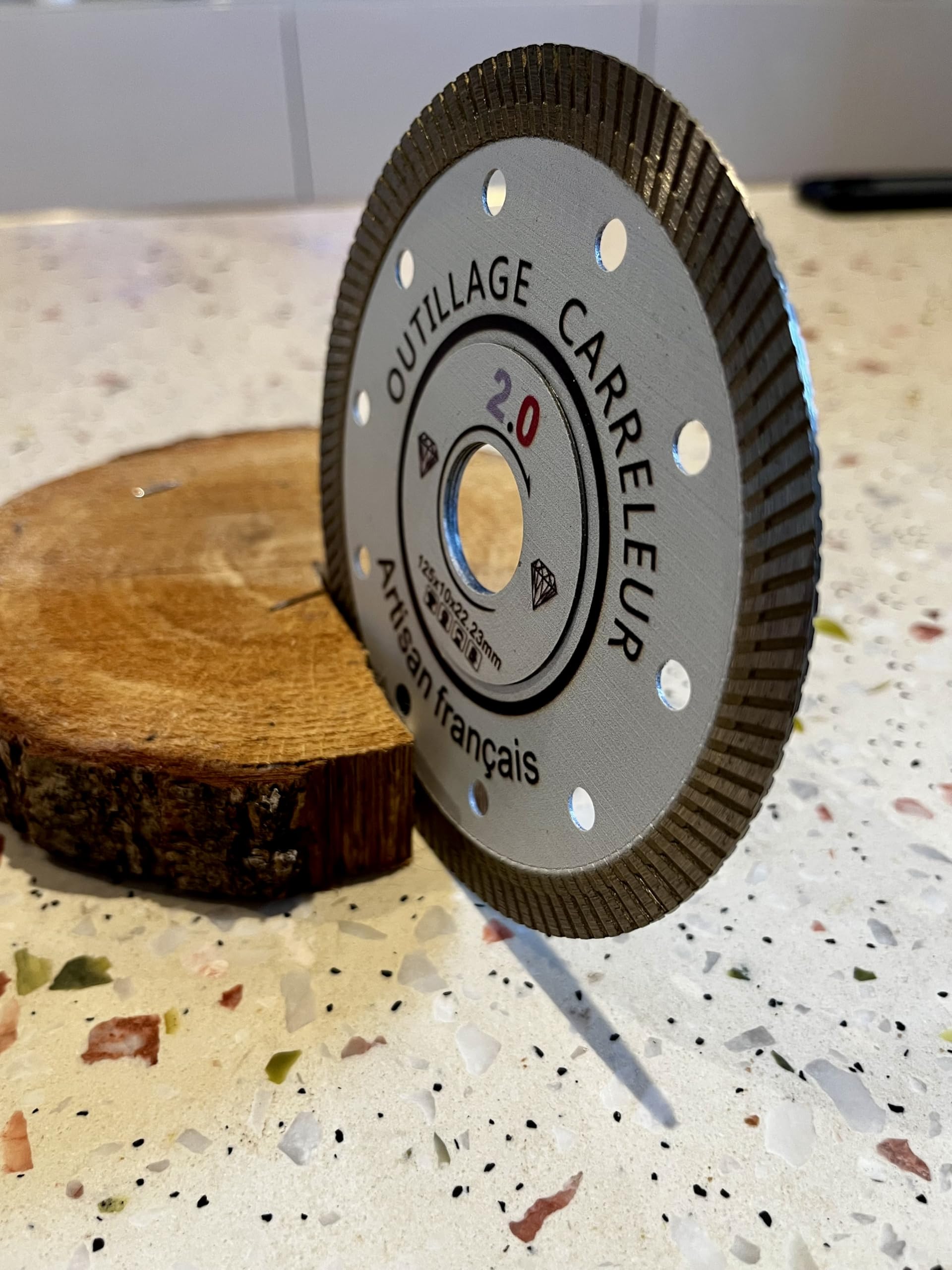 BIHUI Mozaiek Diamantschijf 125 mm - Beter voor Mozaiek! - PH Tegeltechniek