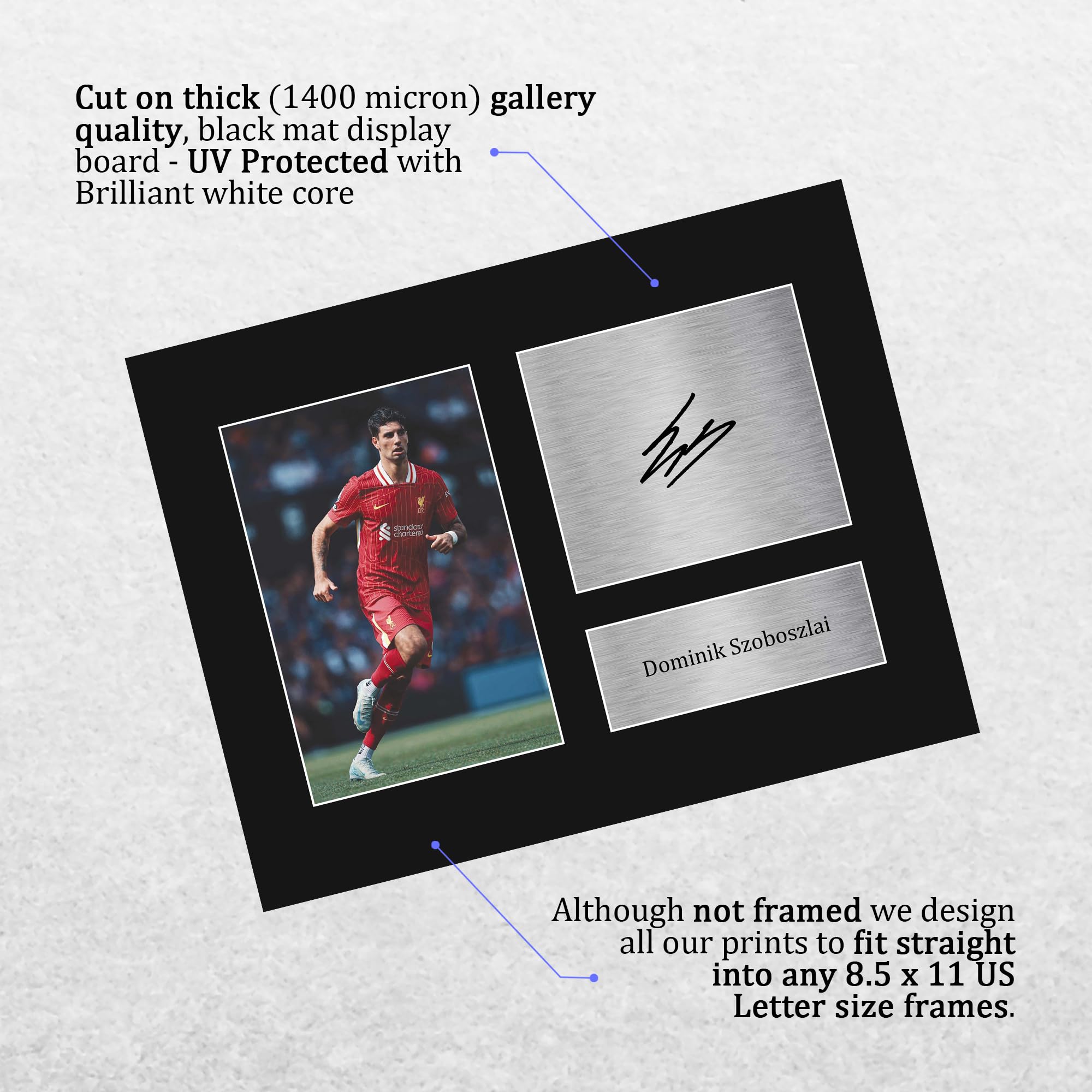 Amazon.com: HWC Trading Dominik Szoboszlai Liverpool Gifts Printed