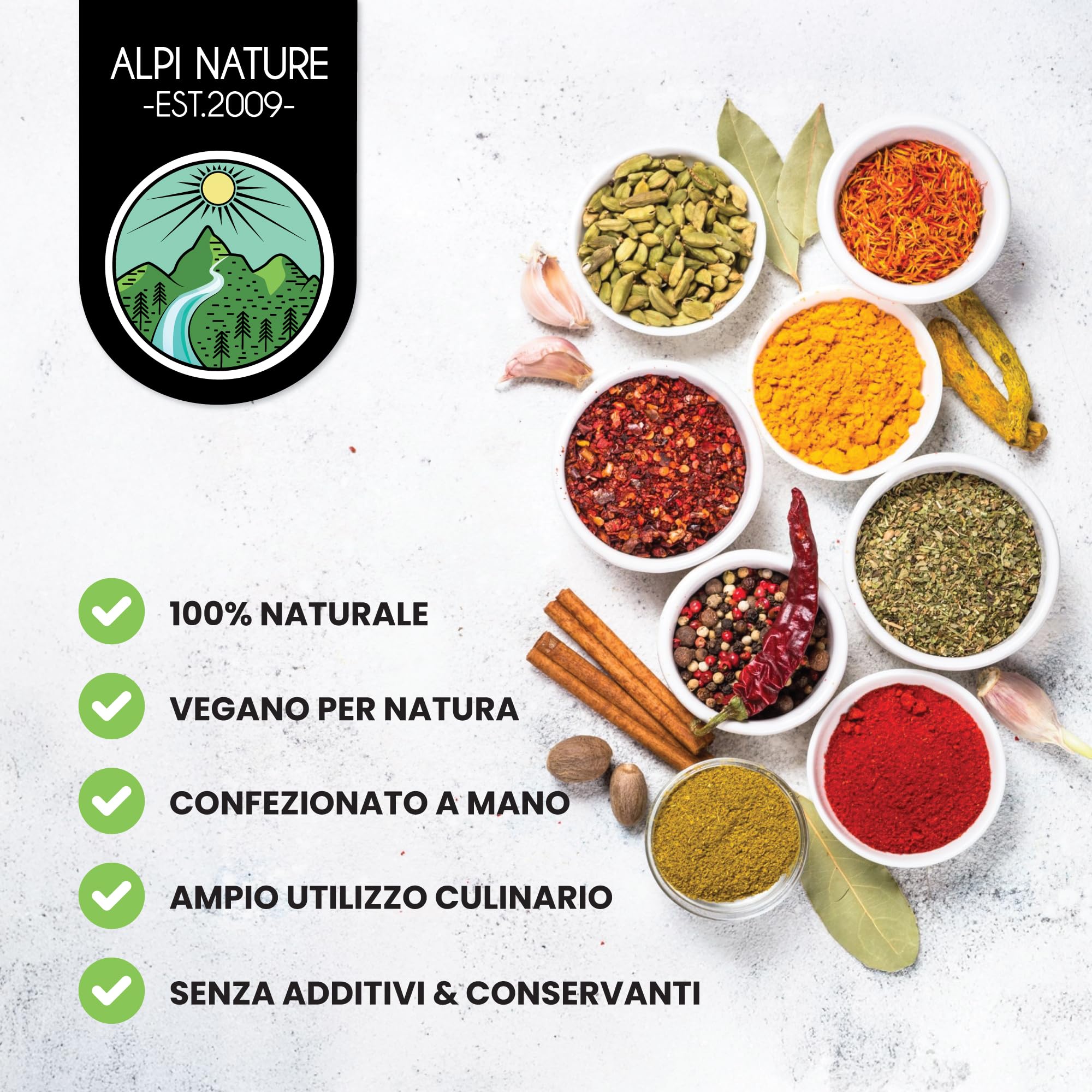 Alpi Nature Anice Intero 1kg, Semi di Anice Interi per Tè All'Anice e Cucina