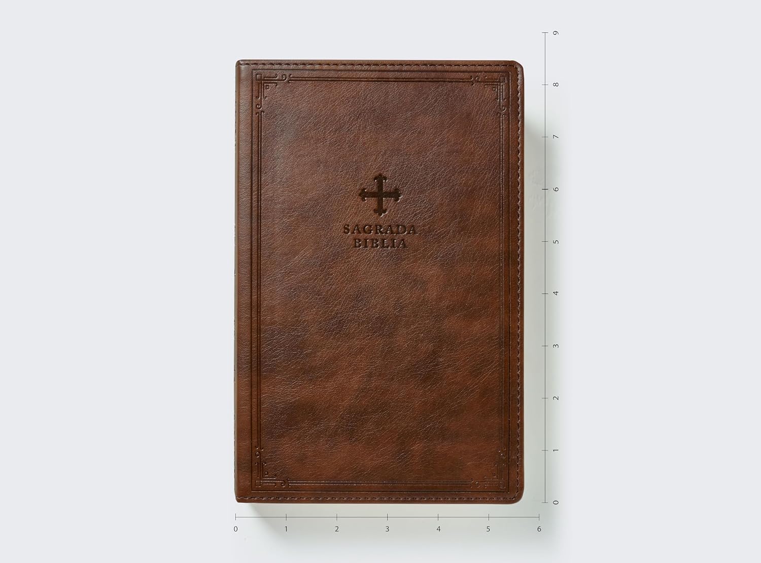 Biblia Católica, Tamaño personal, Leathersoft, Café, Comfort Print (Spanish Edition)