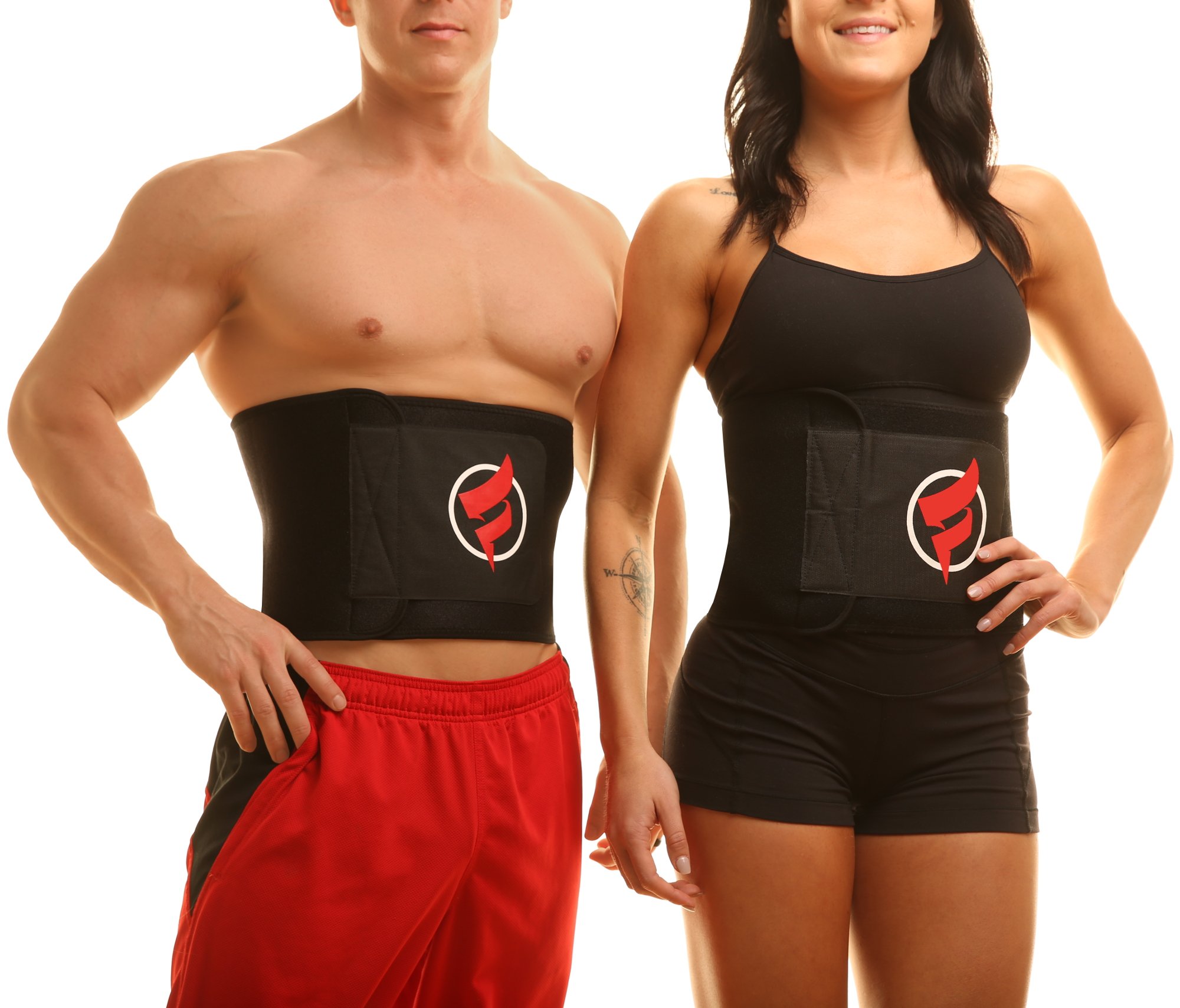Fitru Cinturón Reductor de Cintura para Sauna para Mujeres y Hombres, Entrenador de Cintura para el estómago
