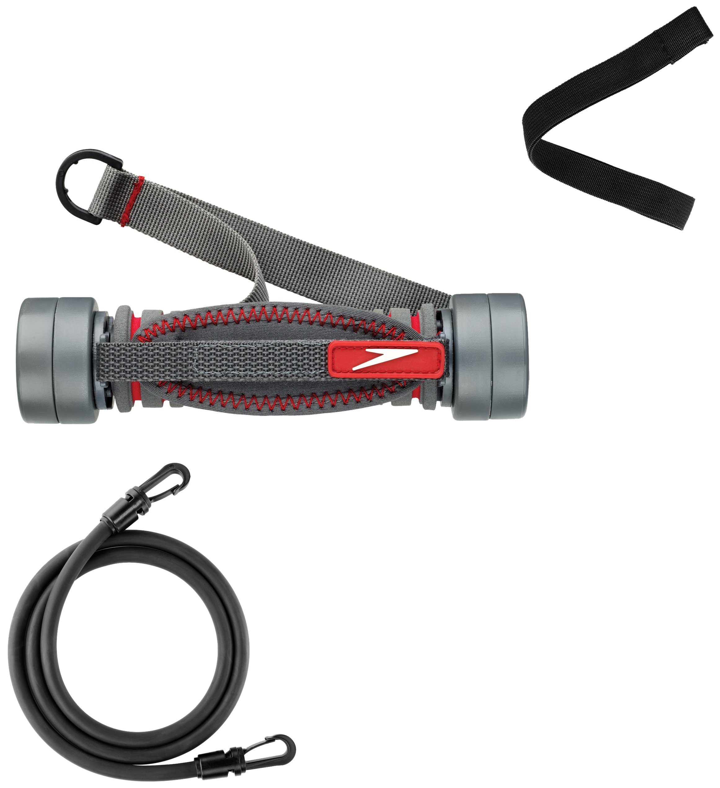 Speedo Aqua Fit 360 Stretch Bands Light Grey/Red