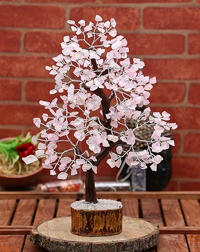 Miniatura 3 de ZAICUS Árbol de cristal de cornalina de alambre dorado, árbol de la vida Feng Shui para generador de energía curativa de cristales, accesorios de