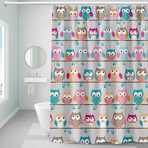 Miniatura 8 de Forro de cortina de ducha de plástico, forro de ducha de EVA 6G de alta calidad, cortinas de ducha para baño con 3 pesos magnéticos y ojales a Gotas