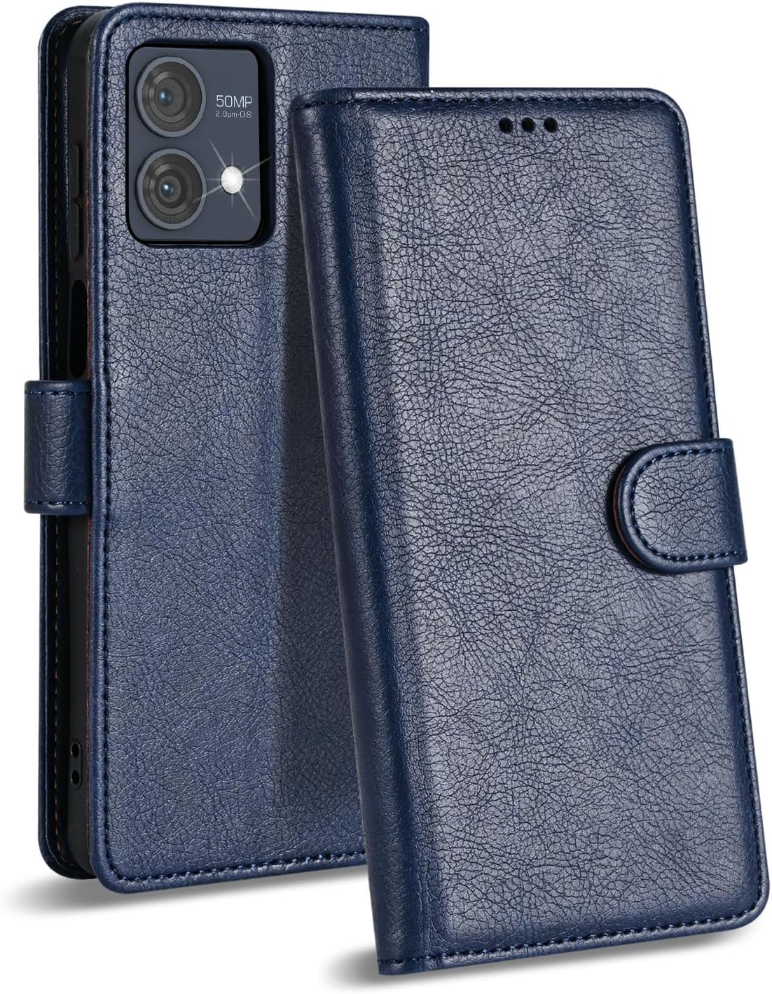 BLOTECH Custodia For Motorola MOTO G84 5G Cover Flip Marble - Foto 10