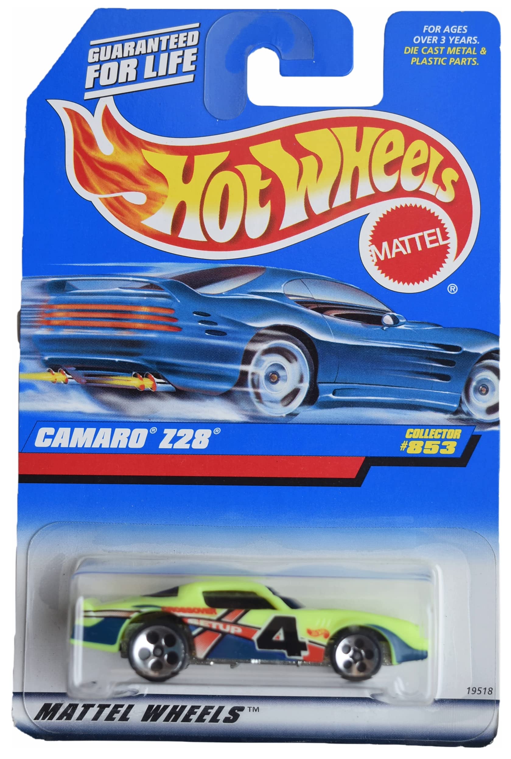 Hot Wheels Camaro Z28 - #853 neon Green