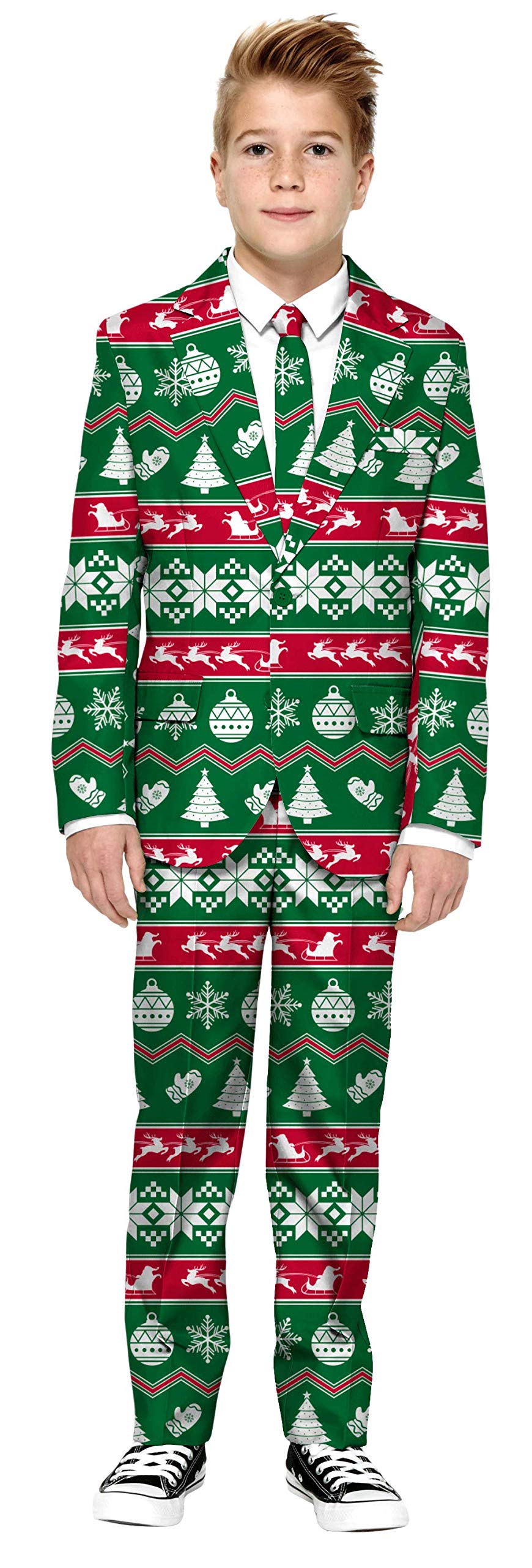 Suitmeister Boys Costume - Halloween Vintage Clown Slim Fit