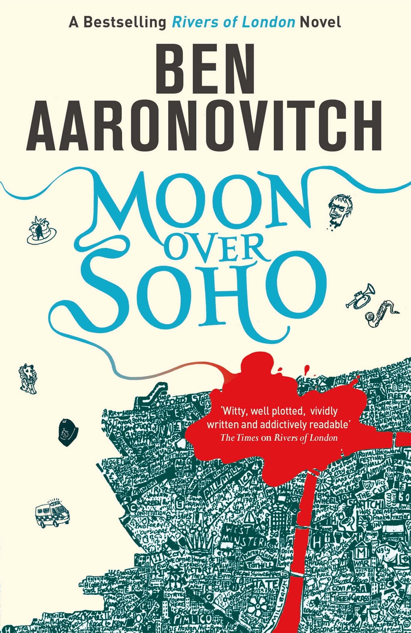 Ben Aaronovitch Moon Over Soho Paperback Book