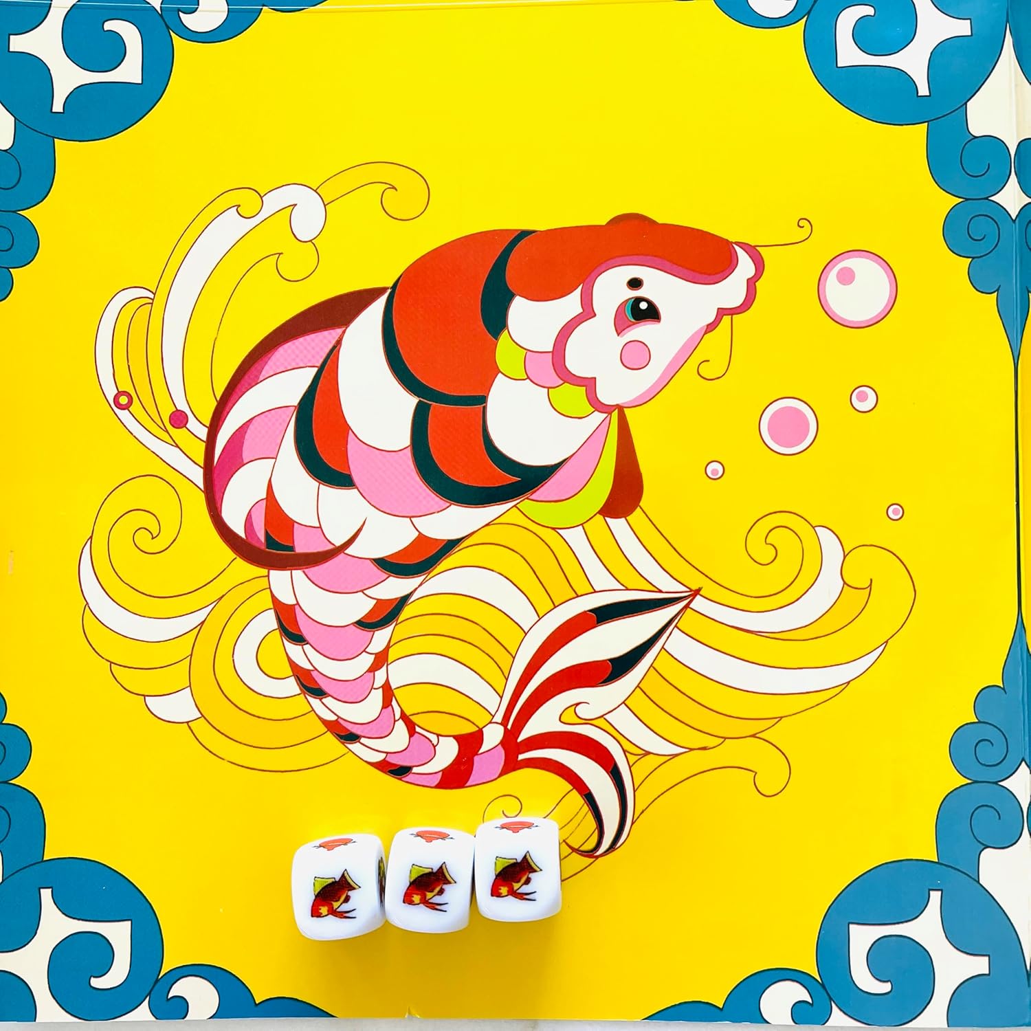 Gourd Fish Shrimp Crab Dice Crown Anchor Game Chuck A Luck Game BAU Ca Tom Cua- BAU Cua Ca Cop- Klah Klok