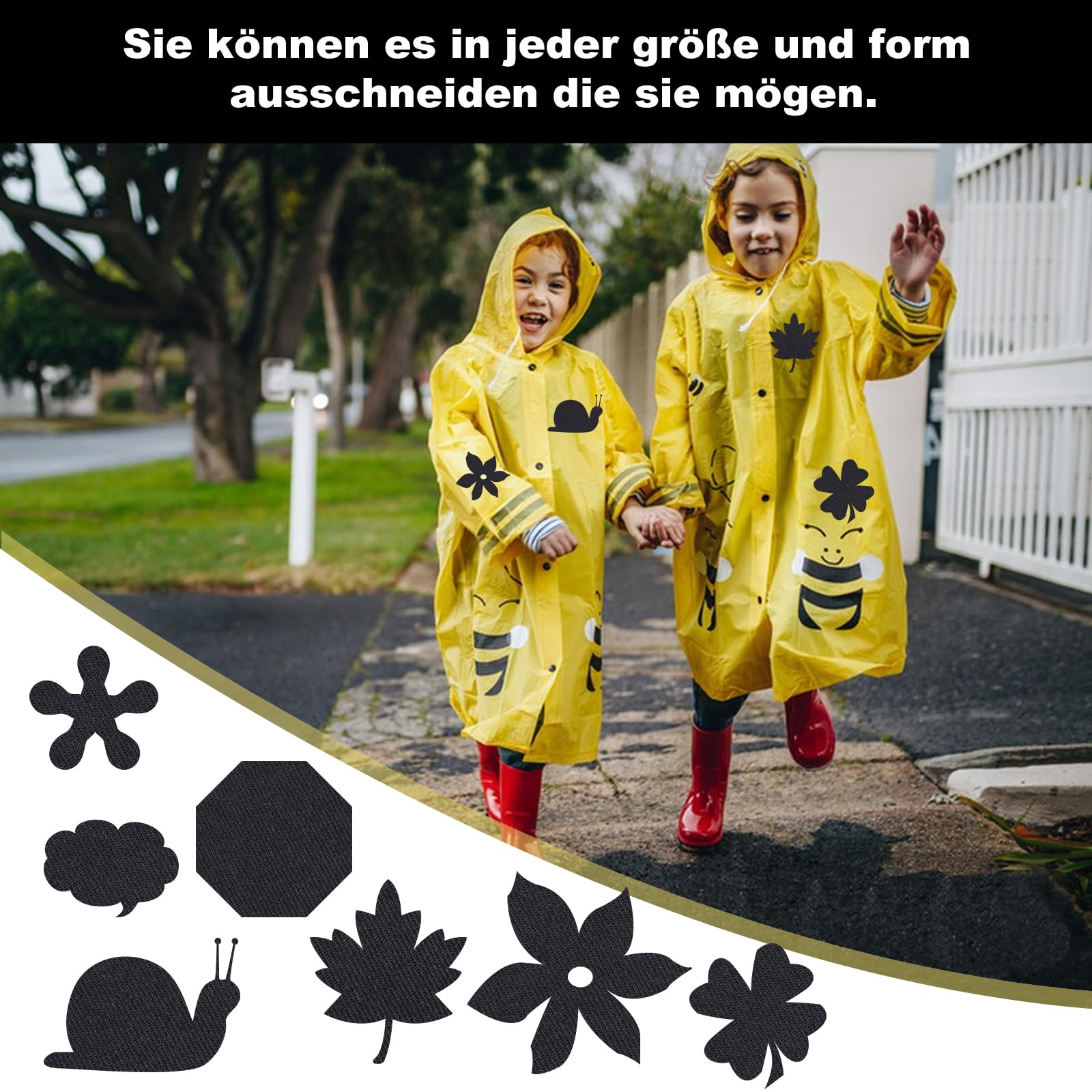 Prebarfun 20 Pièces 12.5x9.5cm / 7.5x5cm De Réparation En Nylon