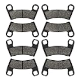 ZICOO Front and Rear Brake Pads for Polaris RZR 900 2015-2020, RZR 900 S, RZR 900Trail /Trail S, RZR 1000 S/Trail S