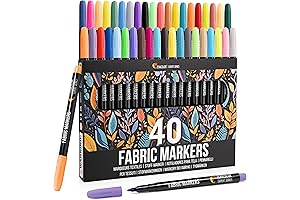 Zenacolor Premium Fabric Marker Pens: A Kaleidoscope of Colors for Imagination on Canvas