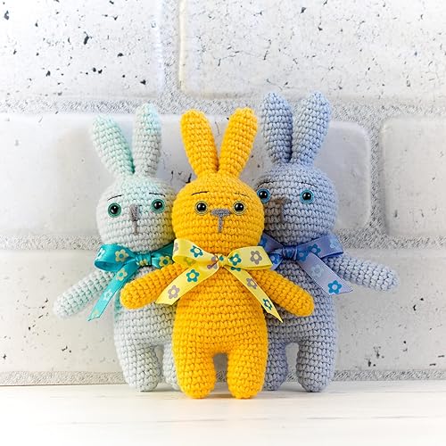 Miniatura 5 de 150 ojos de seguridad grandes para ojos de seguridad Amigurumi de ganchillo de 0.460.780.78 pulgadas (12160.787 in) con purpurina para animales de