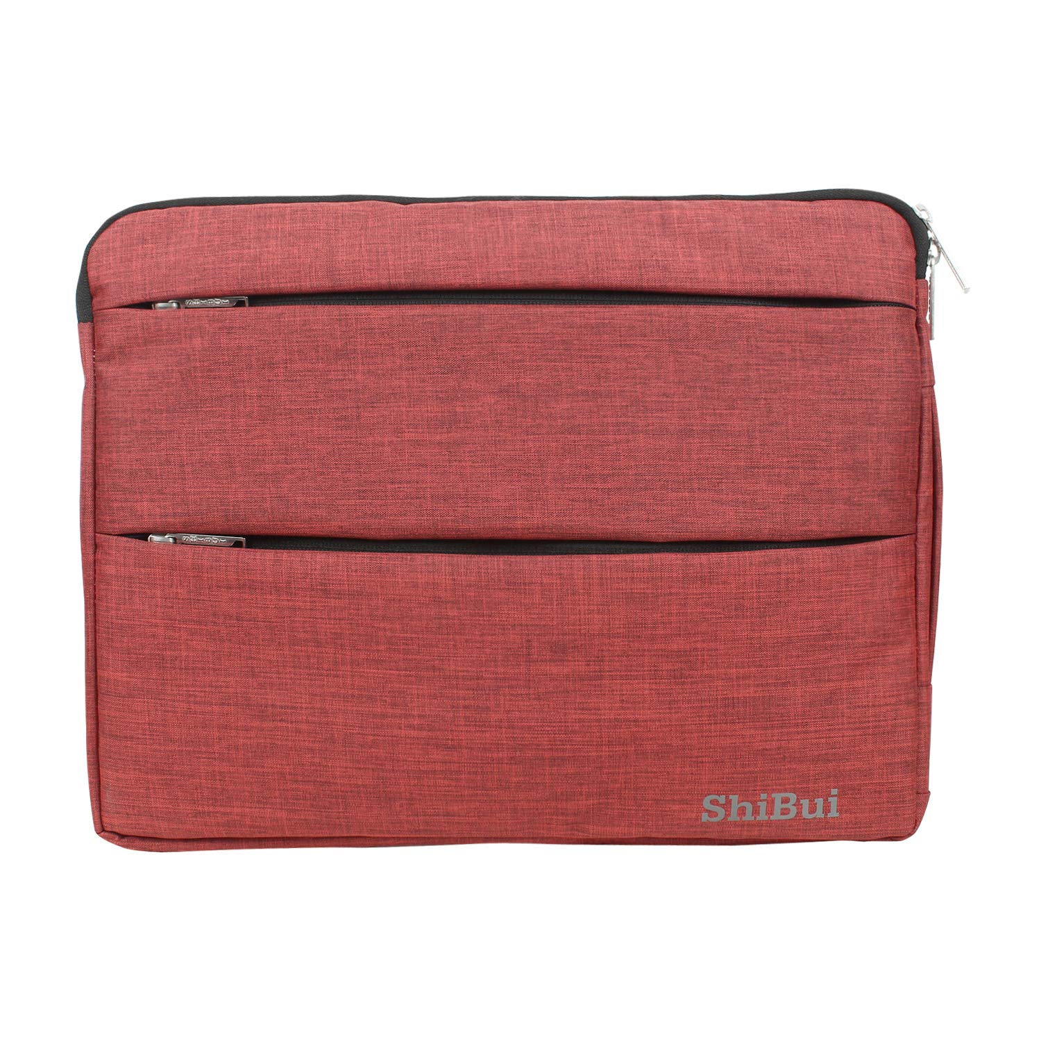 SHIBUI 13-13.3 Inch Laptop, Computer Waterproof Protective Bag Cover with Handle Sleeve Case Compatible with Mac-book Air and MacBook Pro (Retina) ( Maroon, 14 x 1.5 x 10) (B07VT4NBZM) Amazon Price History, Amazon Price Tracker