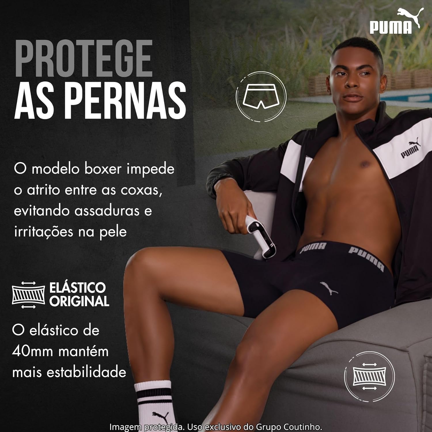Kit 2 Cuecas Boxer Puma Sem Costura Poliamida Sport Dry Fit em promoção! Veja a oferta e mais achadinhos de Moda íntima 5 Hoje é o melhor dia para comprar Kit 2 Cuecas Boxer Puma Sem Costura Poliamida Sport Dry Fit com aquele preço maroto! Promoção! Aproveite a oferta! 5