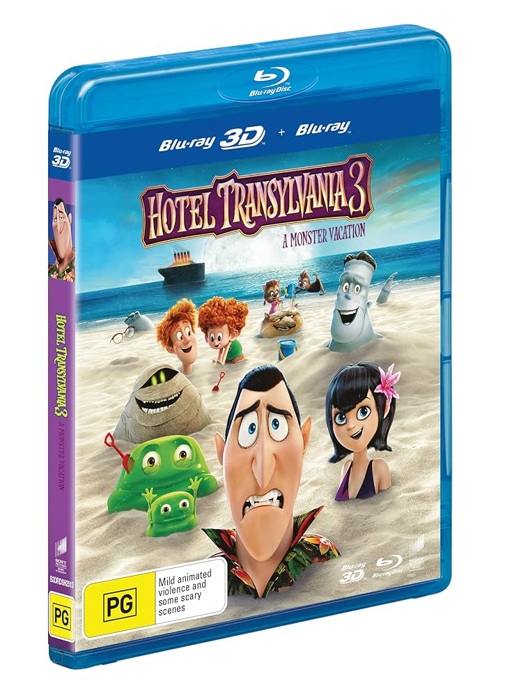 Amazon.com: Hotel Transylvania 3 (Blu-ray 3D/Blu-ray