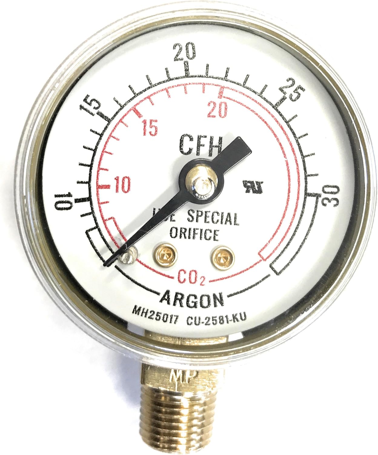 Victor 1424=0254 1 1/2" X 30 Cfh Ar/20cfh Co2 Gold Tint Boxe