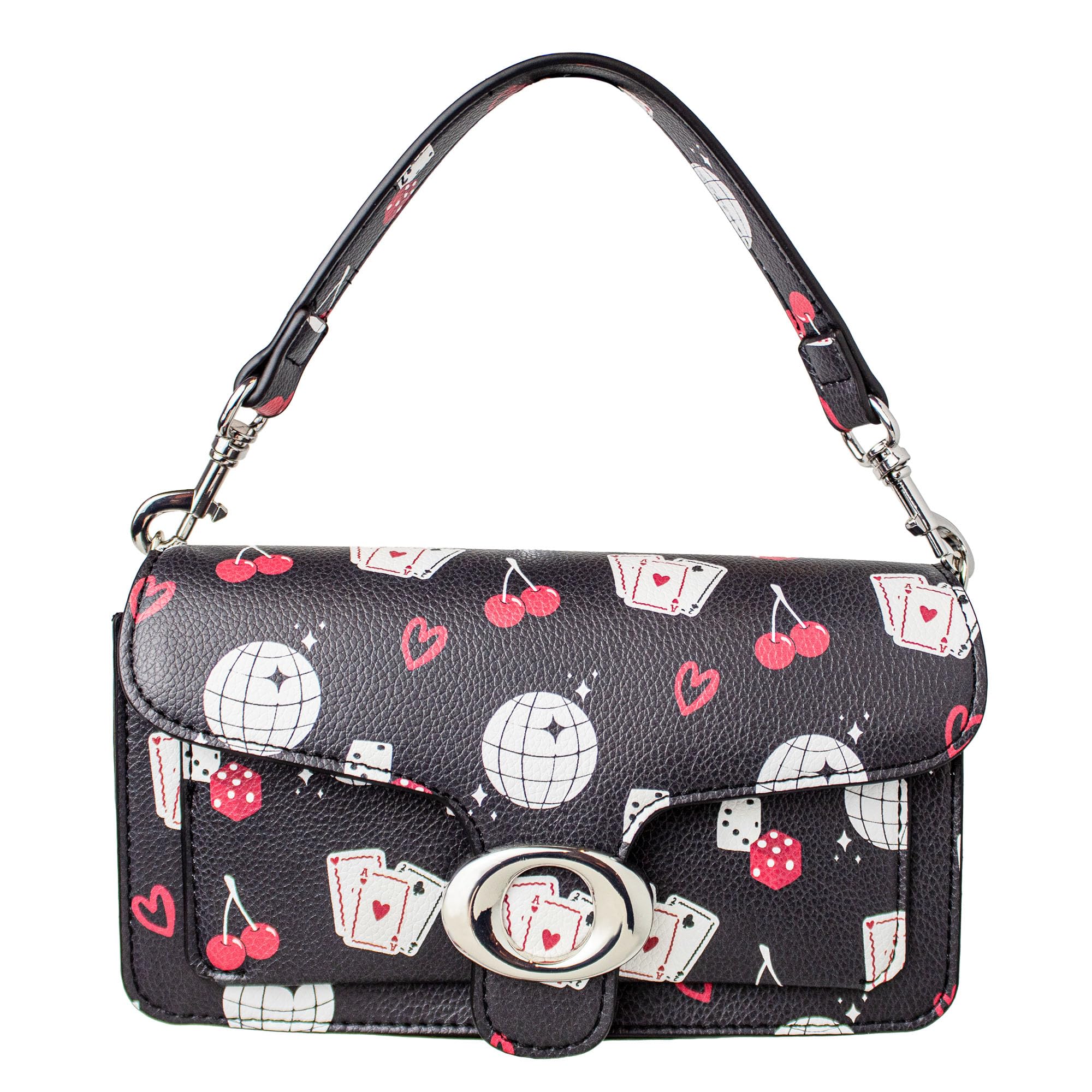 Women's Novelty Mini Bag, Party Printed Faux Leather Crossbody Purse