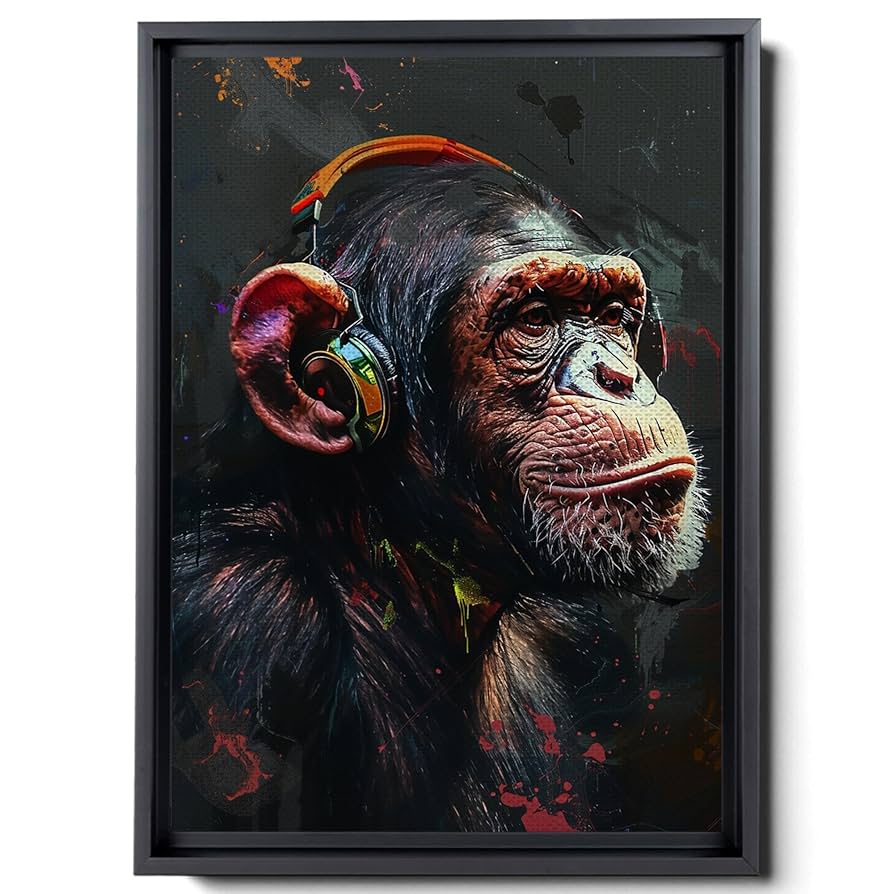 PITS Monkey（ステンシルアート） PITS Monkey（ステンシルアート） PITS Monkey（ステンシル