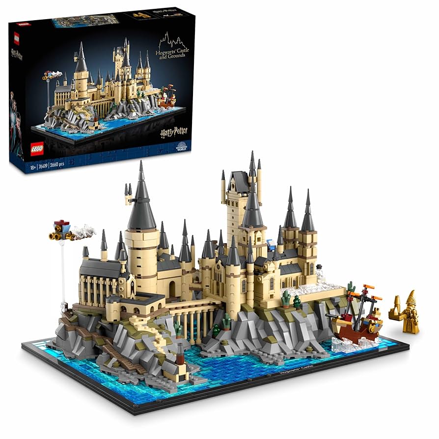 groundcoverTARPtoTARPACORNHOUSE3.4フルセット LEGO 76419 Harry Potter Castle and Hogwarts Estate Buildable