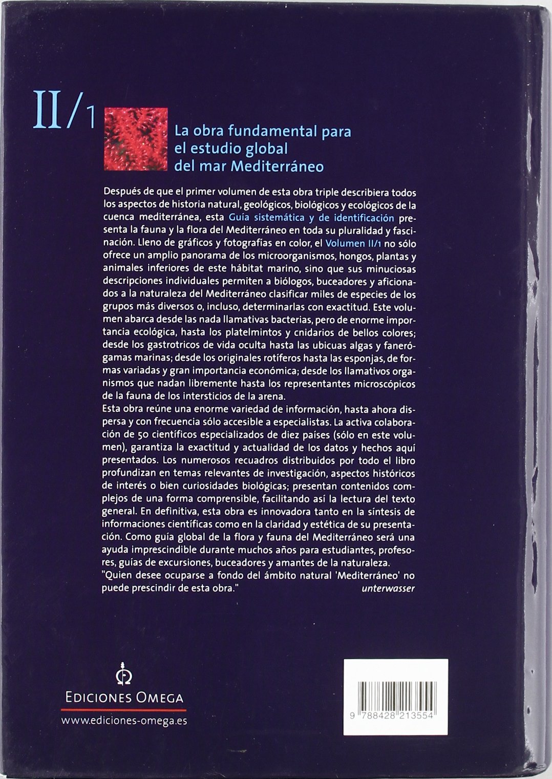 EL MAR MEDITERRANEO. VOLUMEN II (GUIAS DEL NATURALISTA-PECES-MOLUSCOS-BIOLOGIA MARINA)