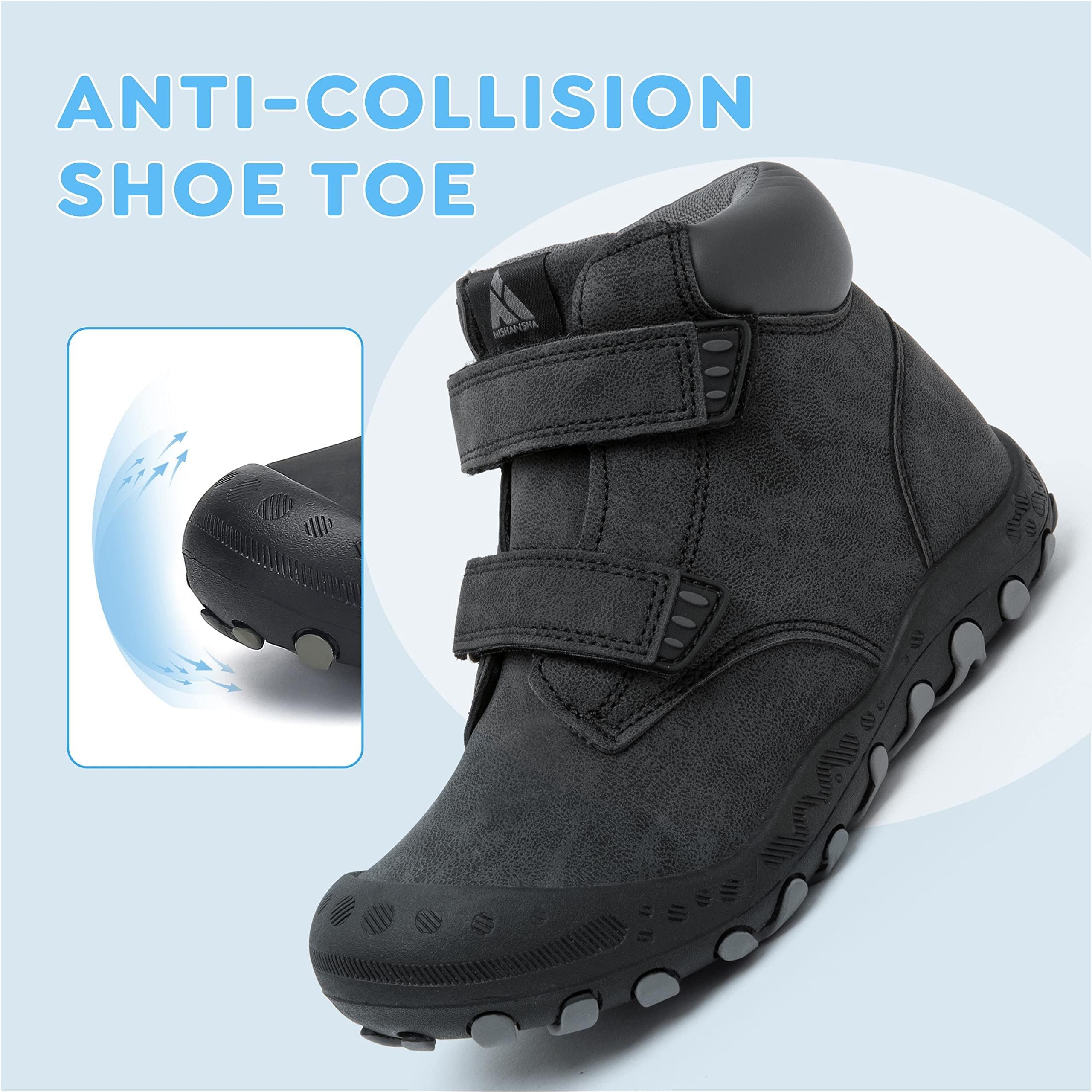 Mishansha Zapatillas de Senderismo para Niños Antideslizante Niños Niñas Botas de Trekking Ligeras Deportivas Tallas 24-38 EU