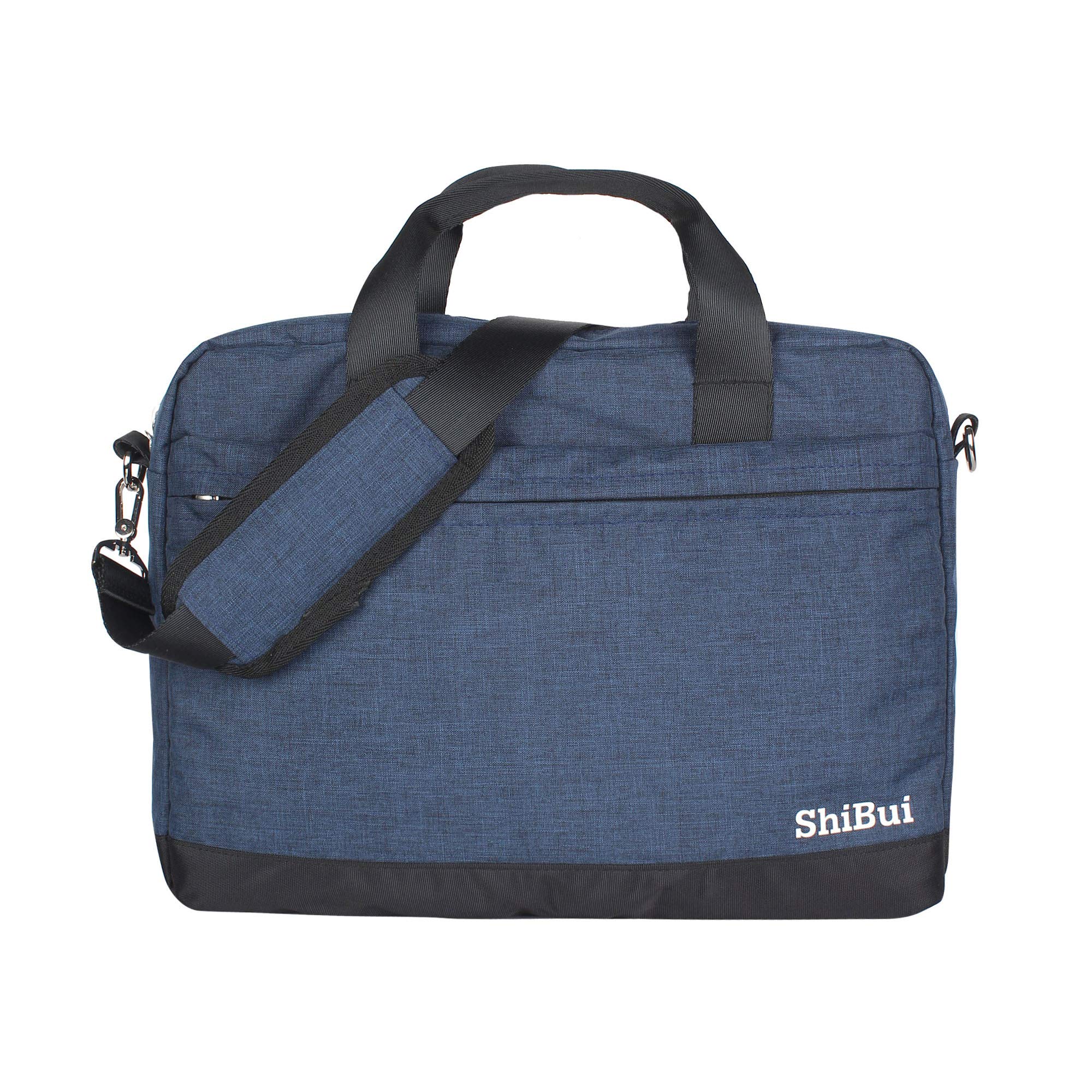 SHIBUI 15.6 inch Unisex Bag Over Shoulder Messenger Bag with Detachable Shoulder Straps & Laptop Compartment (Oxford Navy) (B07TY4BP4D) Amazon Price History, Amazon Price Tracker
