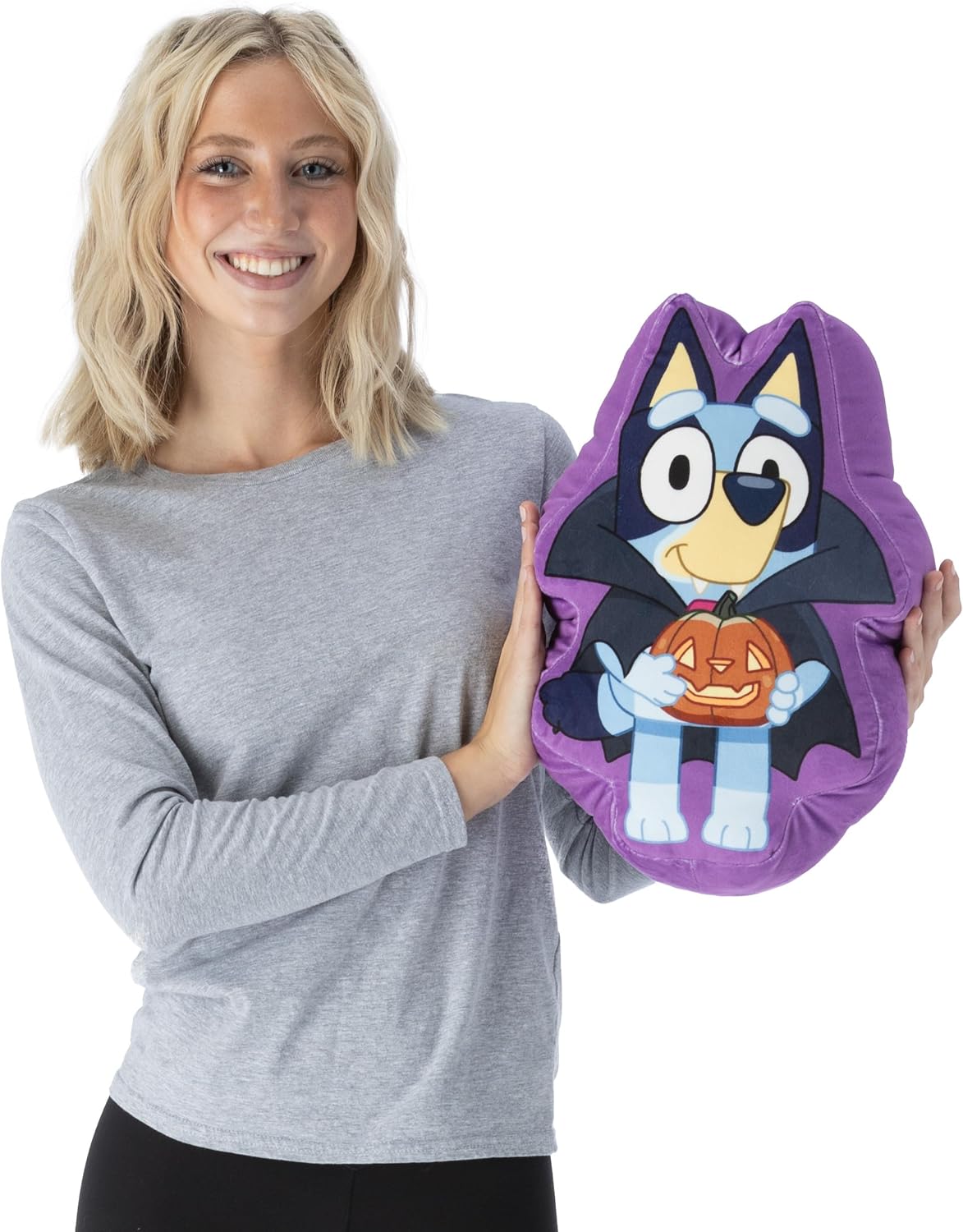 Northwest Bluey Vampire Halloween 15インチ クラウド トラベルピロー ぬいぐるみ スローデコレー