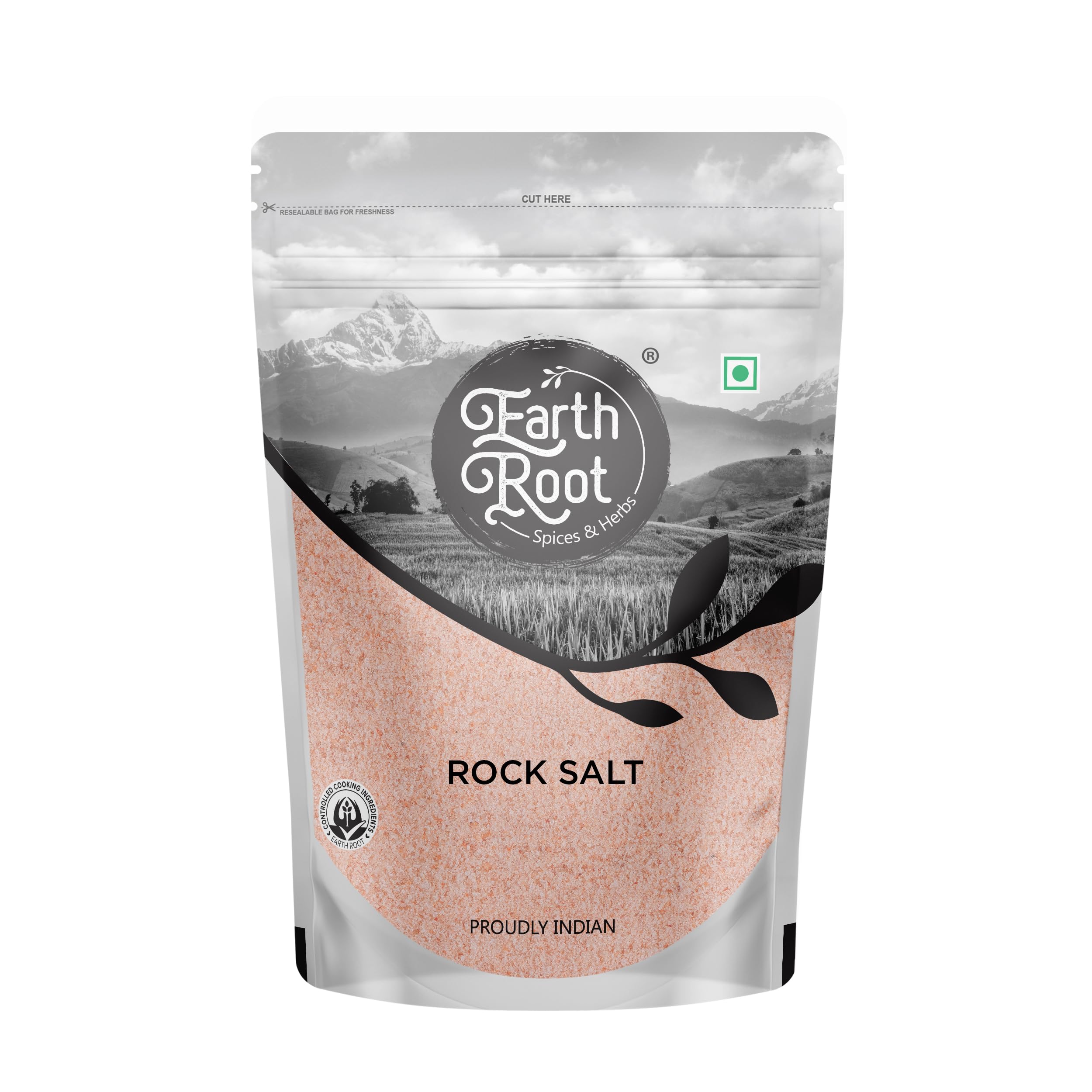 EarthRoot® Rock Salt | Pure & Natural | Sendha Namak | Reduce Inflammation | Regulate Blood Pressure | (500g) Pack of 1 (B07ZH4PW8F) Amazon Price History, Amazon Price Tracker
