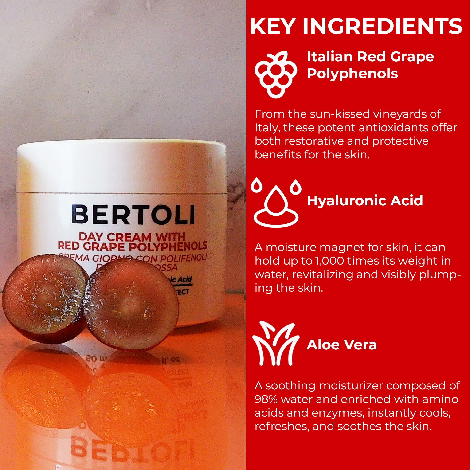 Amazon.com: BERTOLI Polyphenol Cream – Age-Defying Face