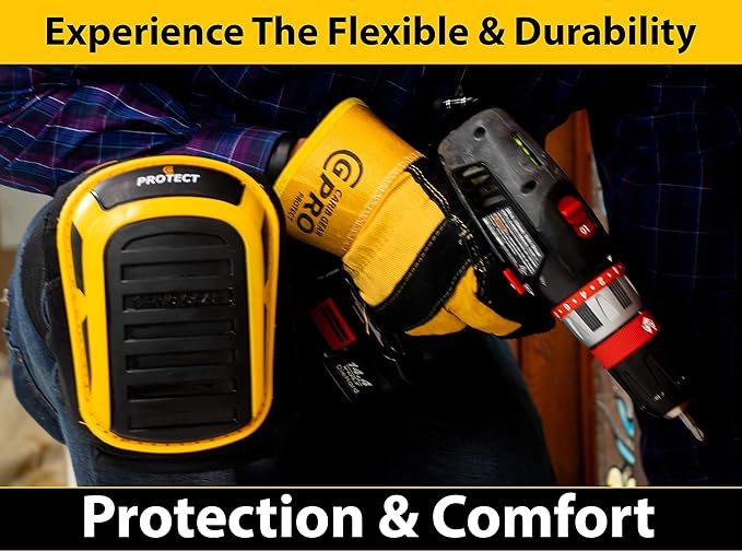 The safety glasses in this kit are fog and scratch-resistant, offering better visibility and UV protection for outdoor work. With no fogging or optical distortion, you can always see clearly and stay safe while on the job. The non-slip leather gloves feature reinforced padded palms for durability and abrasion resistance, making them perfect for general to medium utility work. Water and oil resistant, these gloves provide extreme comfort and a superior gripping experience.