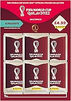 Vista 10 de Colección de calcomanías de la Copa Mundial de la FIFA 2022 x100 paquetes