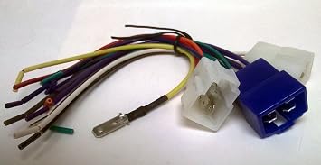 Wire Harness for Installing a New Radio. Fits Mazda, RX-7, 1986, 1987, 1988