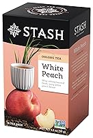 Vista 62 de Stash Tea Earl Grey - Té negro con cafeína, sin OMG, verificado por proyecto de alta calidad, sin ingredientes artificiales, 20