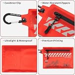 RHINO RESCUE Small First Aid Kit Ultralight Waterproof Medical Kit for Hiking, Backpacking, Cycling, Travel, Vehicles, 114pc