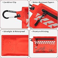 Vista 4 de RHINO RESCUE Kit de primeros auxilios pequeño ultraligero impermeable, kit médico para senderismo, excursionismo, ciclismo, viajes, vehículos, 114