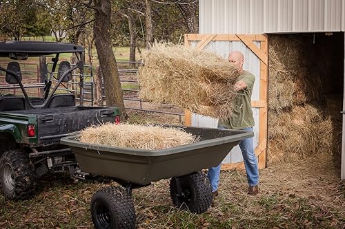 Miniatura 7 de Swisher 12007 16 pies cúbicos ATV Poly Dump Cart